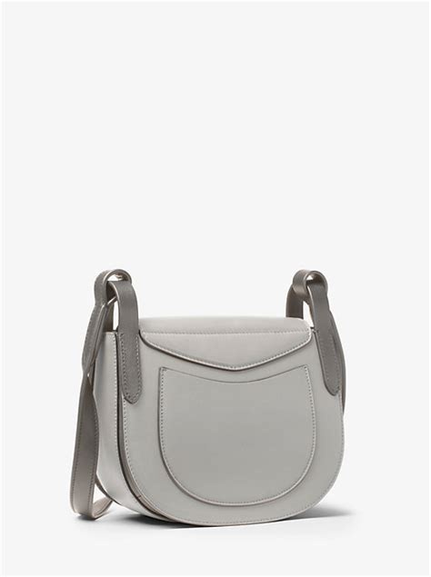 Daria Small French Calf Leather Saddlebag 